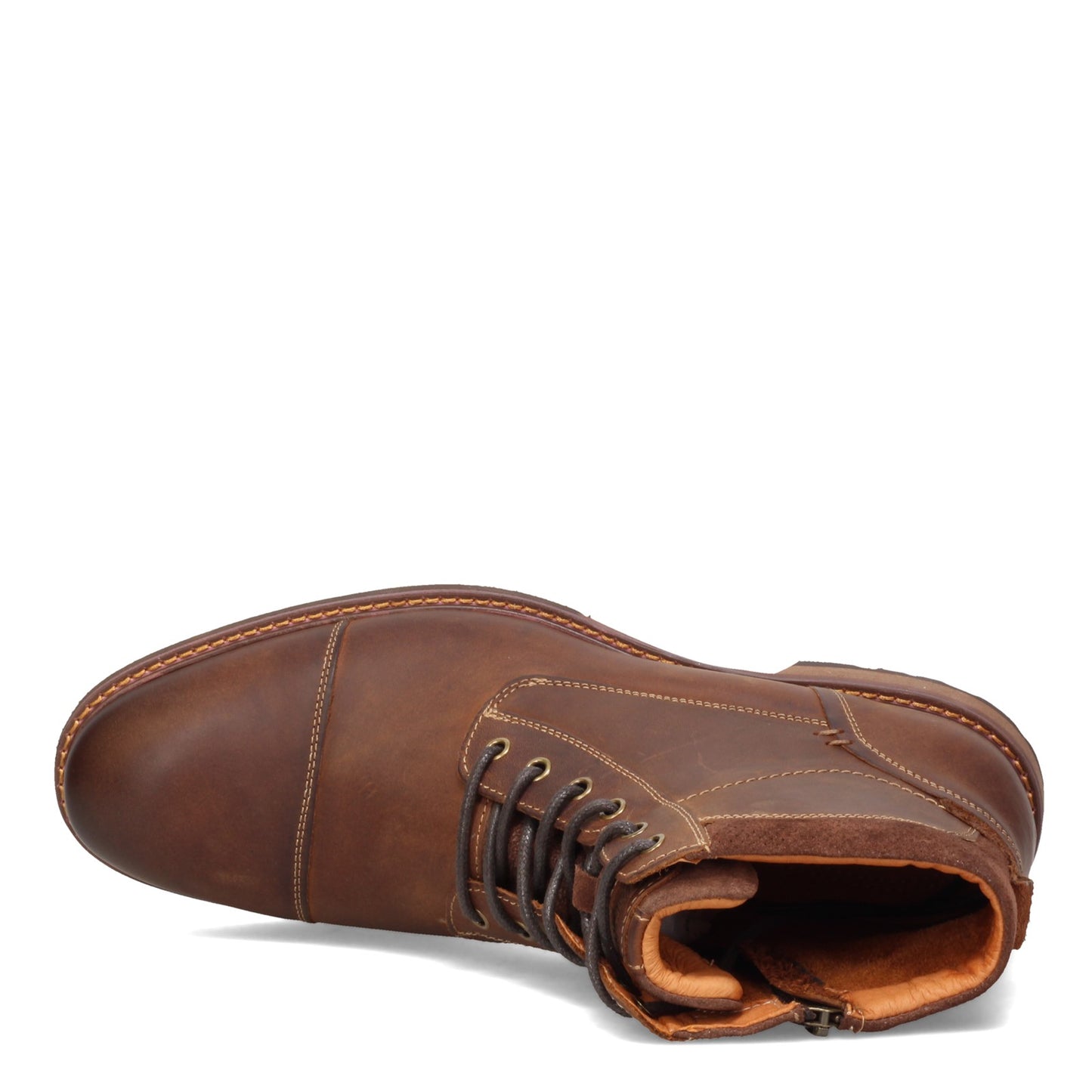 Peltz Shoes Men's Florsheim Lodge Boot BROWN 14286-215