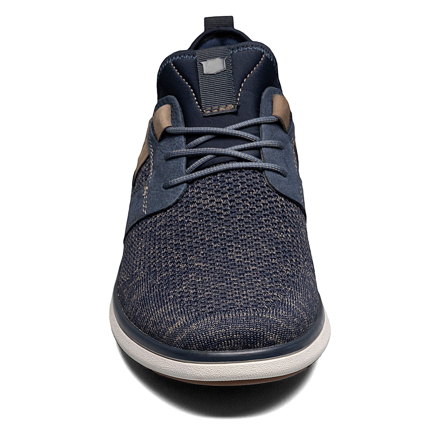 Peltz Shoes Men's Florsheim Venture Knit Plain Toe Sneaker NAVY 14315-410
