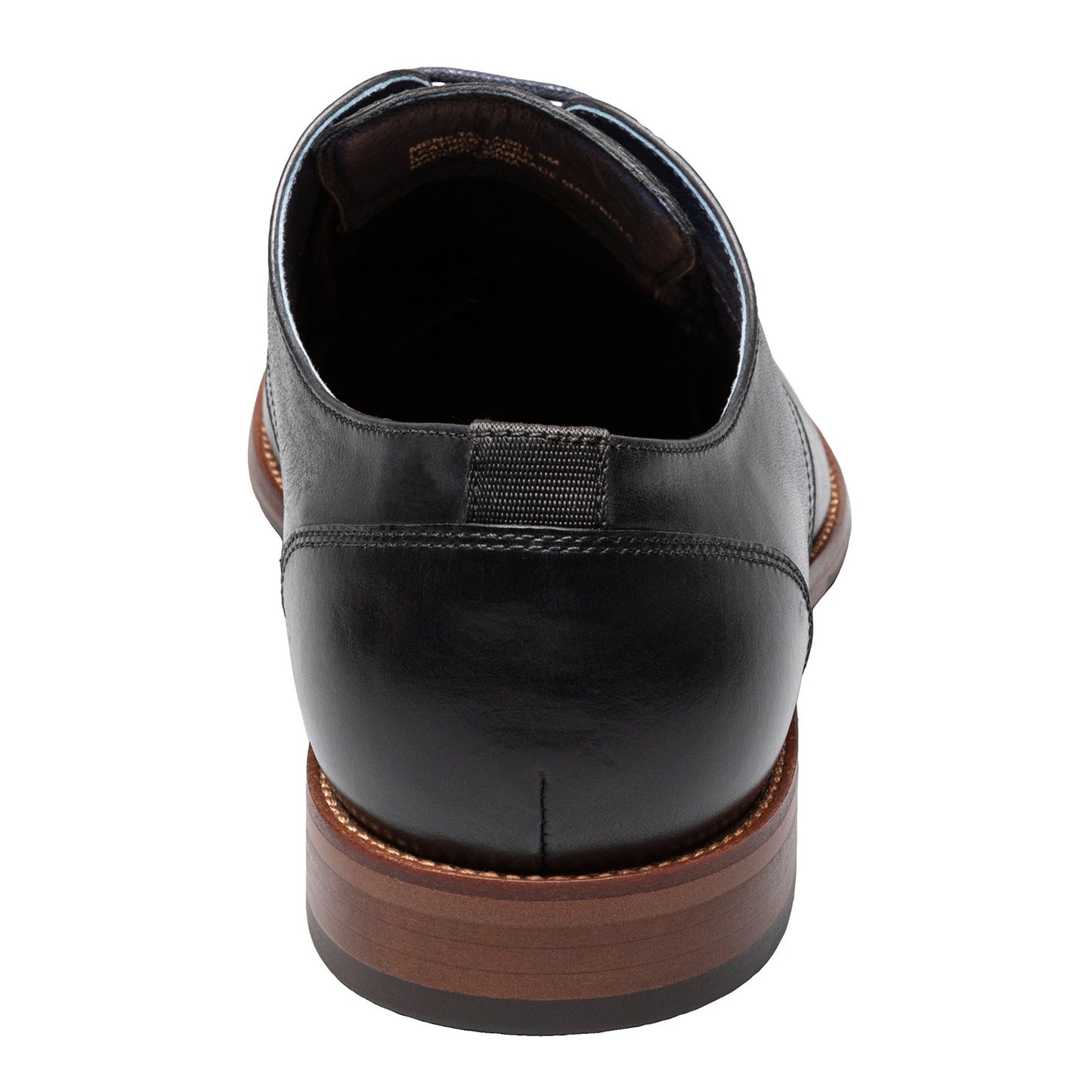 Peltz Shoes Men's Florsheim Flex Plain Toe Oxford BLACK 14318-001
