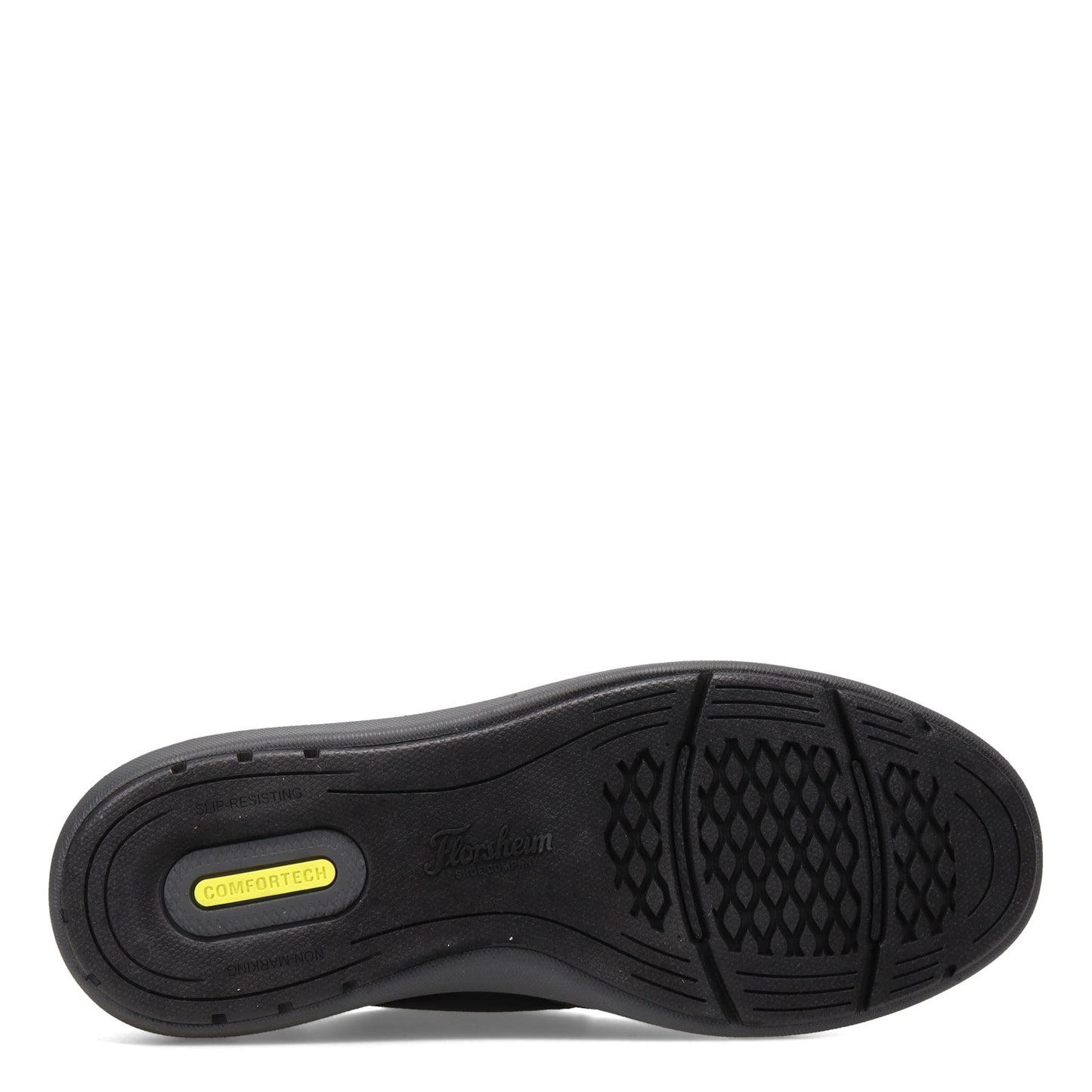 Peltz Shoes Men's Florsheim Java Slip-On BLACK 14347-001