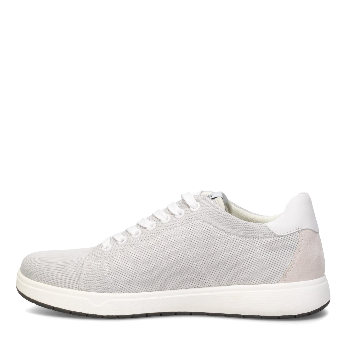 Peltz Shoes Men's Florsheim Heist Knit Lace To Toe Sneaker OYSTER 14354-125