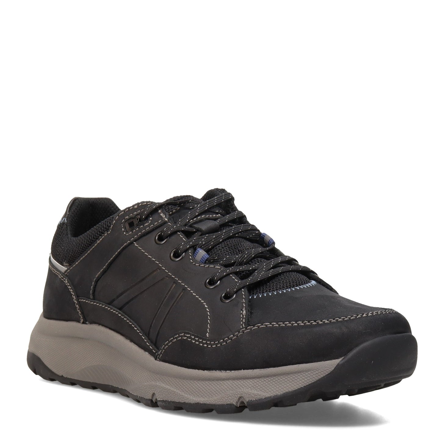 Peltz Shoes Men's Florsheim Tread Lite Moc Toe Sneaker BLACK 14360-010