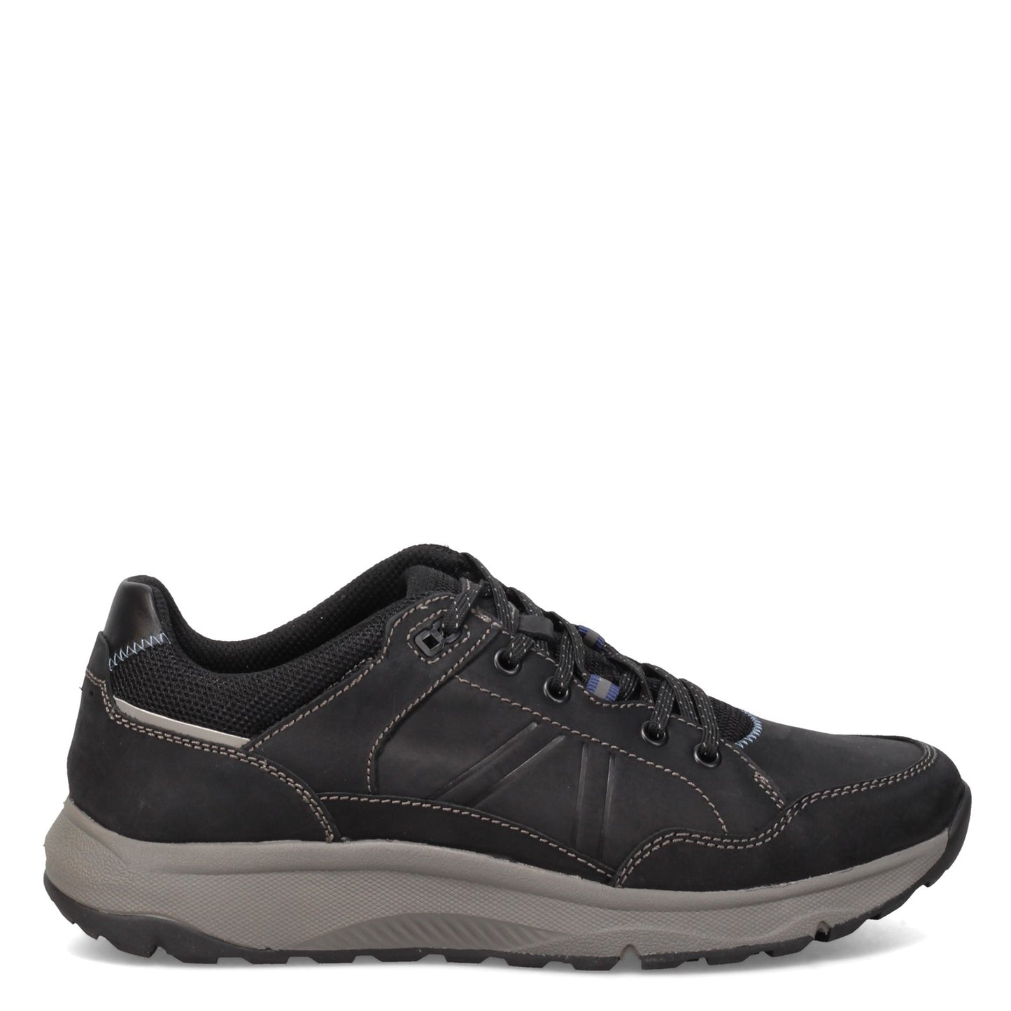 Peltz Shoes Men's Florsheim Tread Lite Moc Toe Sneaker BLACK 14360-010