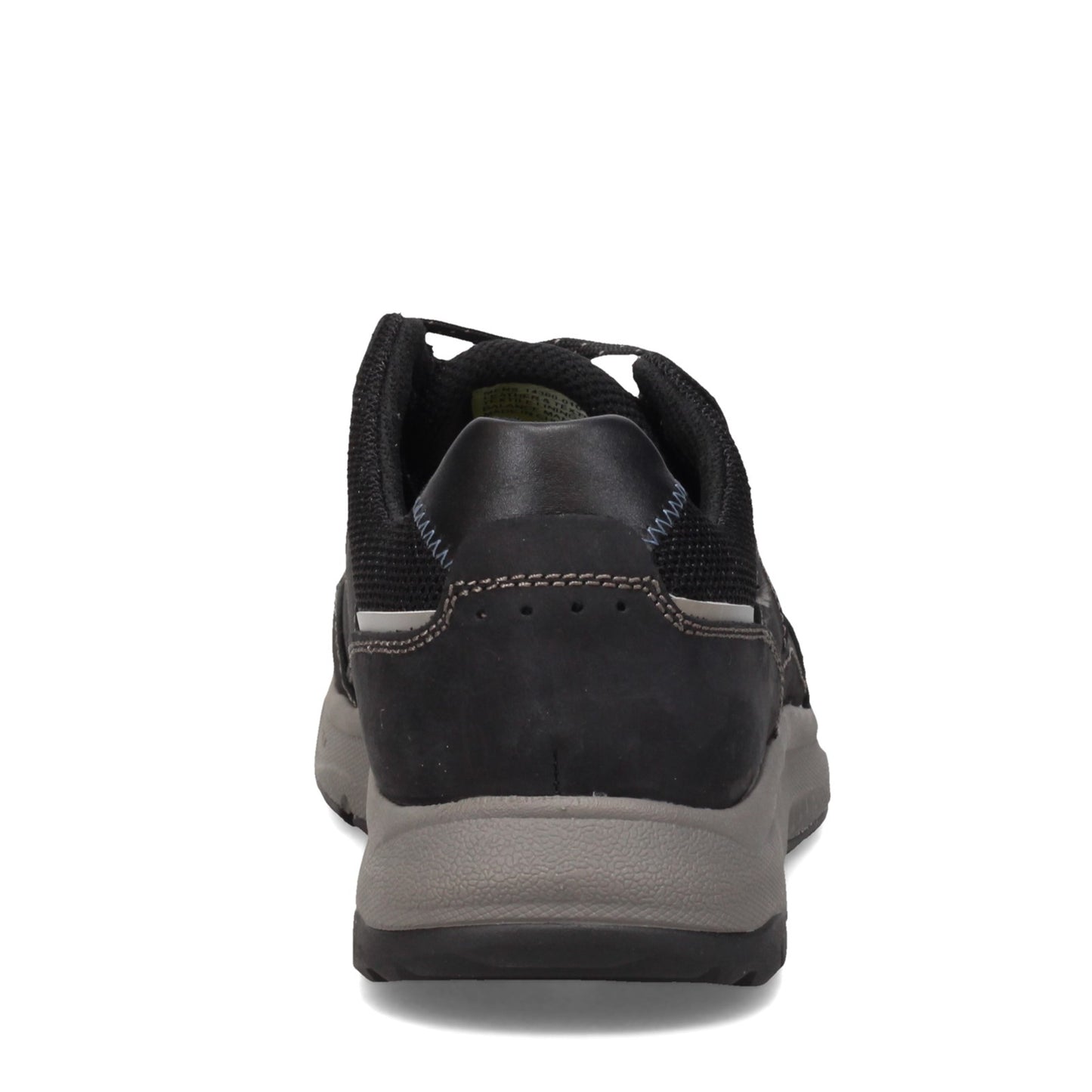 Peltz Shoes Men's Florsheim Tread Lite Moc Toe Sneaker BLACK 14360-010