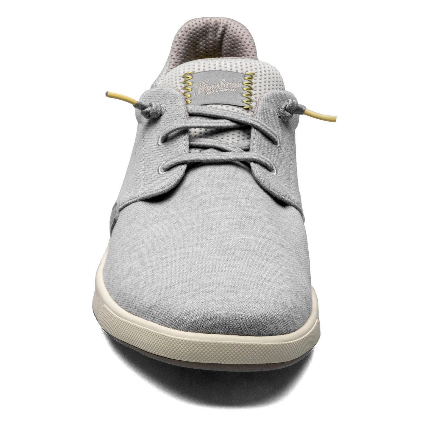 Peltz Shoes Men's Florsheim Crossover Lace Slip-On Sneaker GRAY 14405-050
