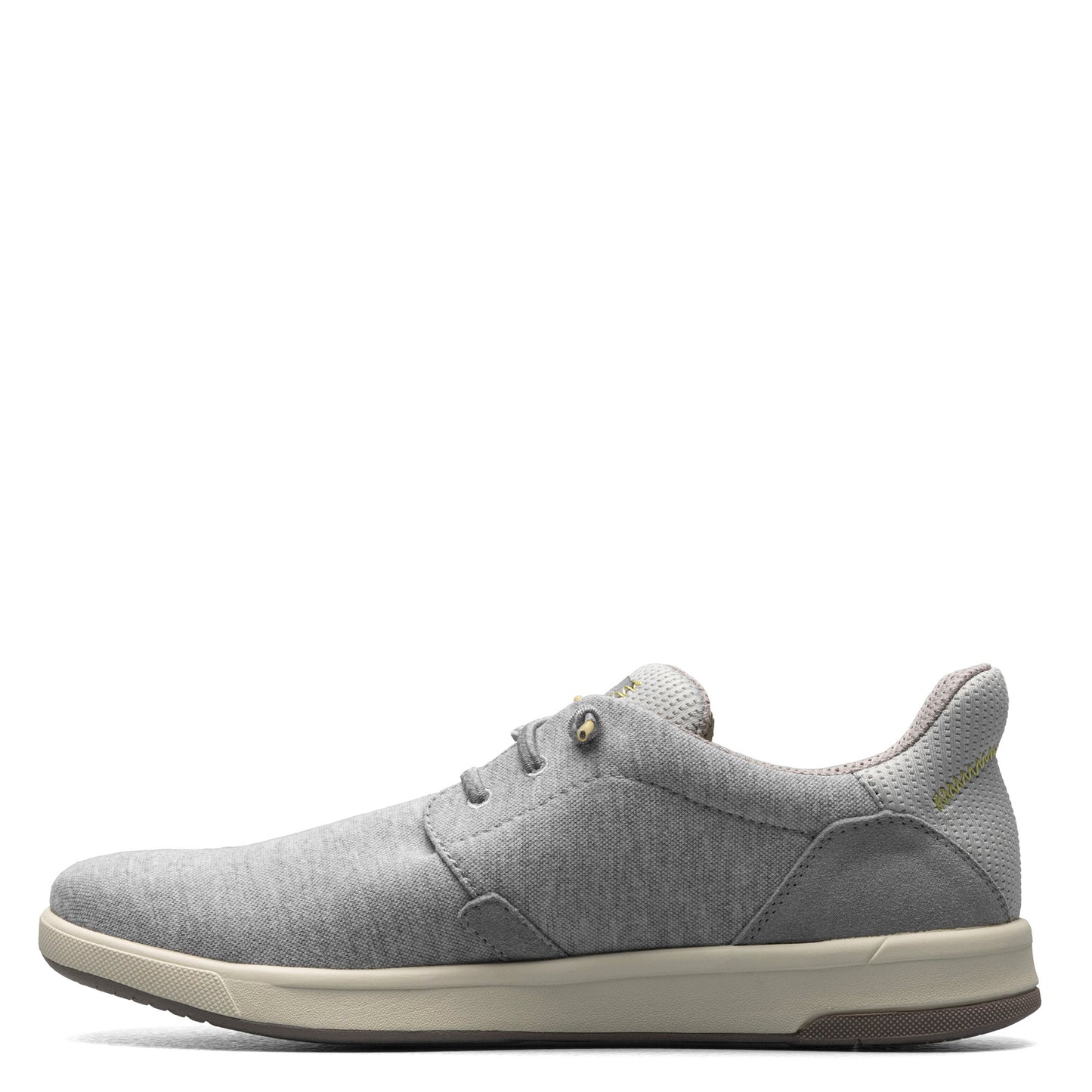 Peltz Shoes Men's Florsheim Crossover Lace Slip-On Sneaker GRAY 14405-050