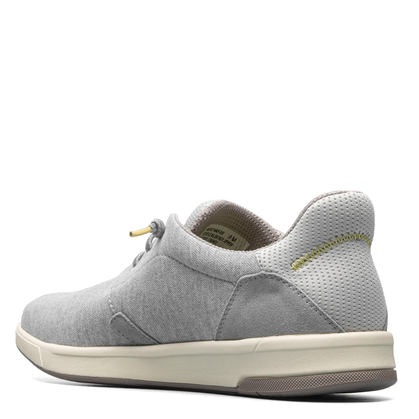 Peltz Shoes Men's Florsheim Crossover Lace Slip-On Sneaker GRAY 14405-050