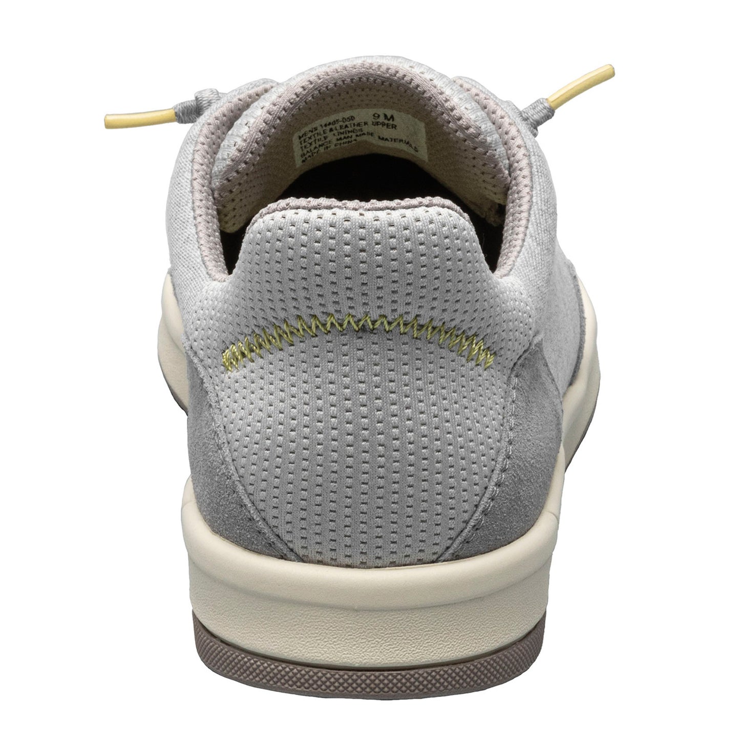Peltz Shoes Men's Florsheim Crossover Lace Slip-On Sneaker GRAY 14405-050