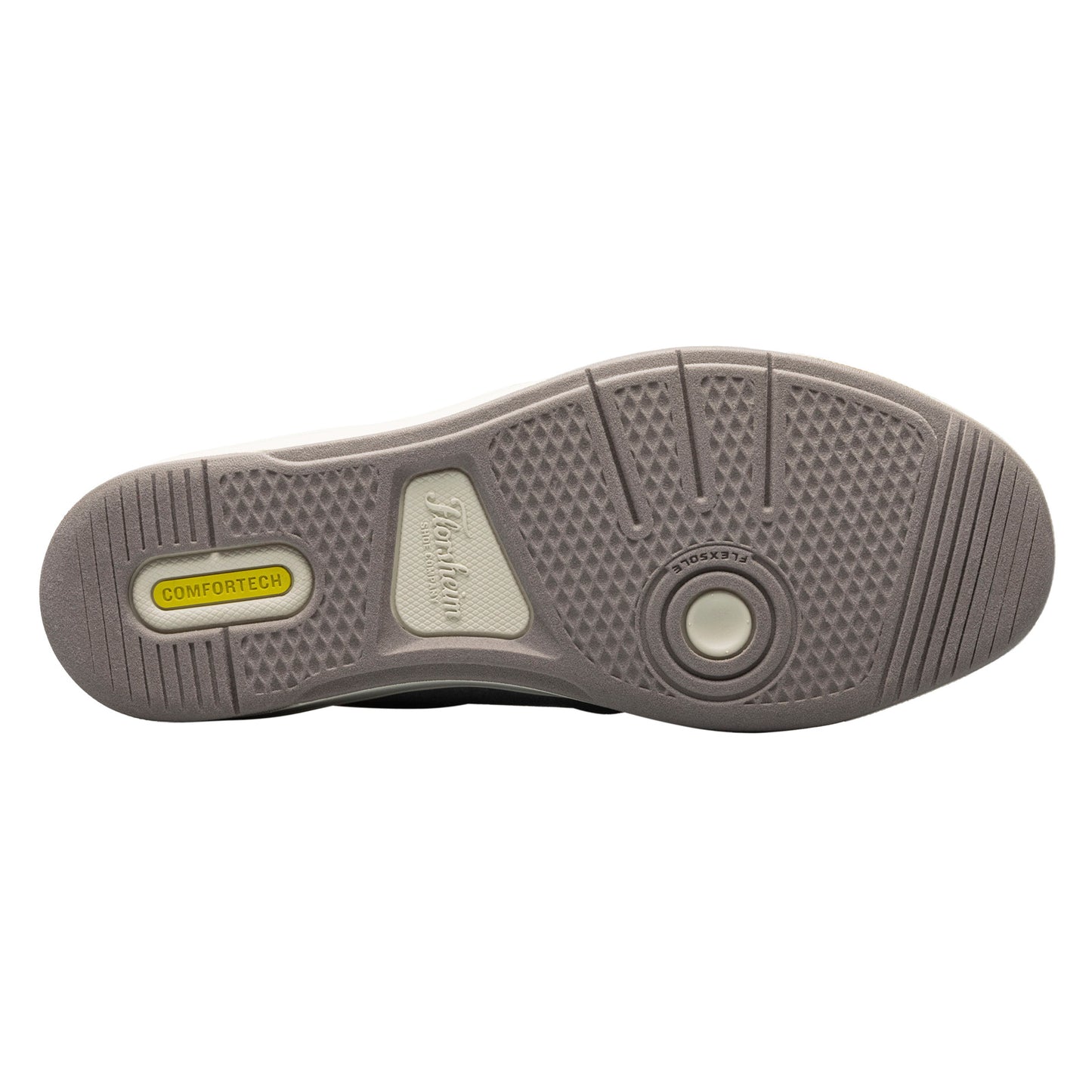Peltz Shoes Men's Florsheim Crossover Lace Slip-On Sneaker GRAY 14405-050