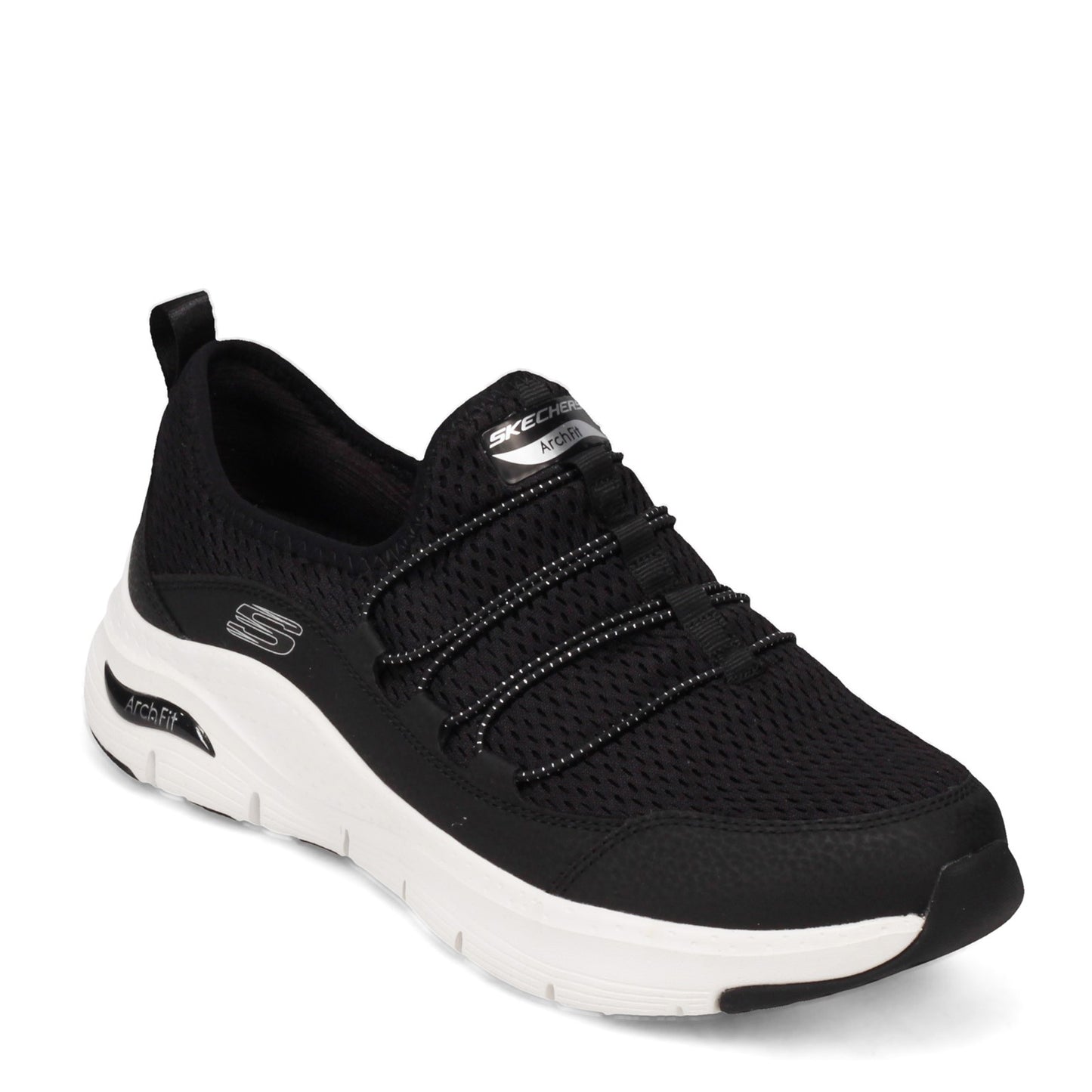 Peltz Shoes Women's Skechers Skechers Arch Fit - Lucky Thoughts Sneaker - Wide Width BLACK 149056W-BKW