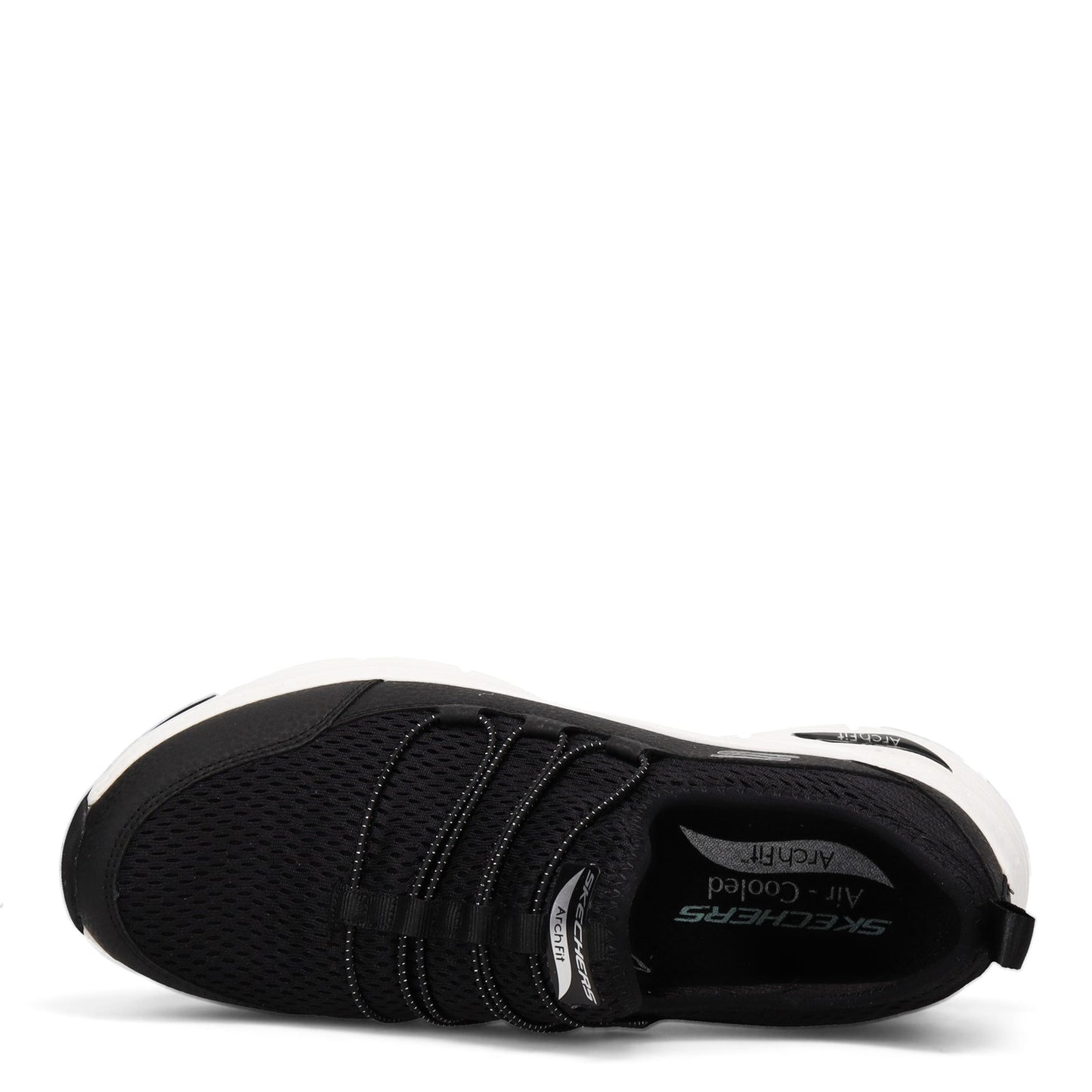 Peltz Shoes Women's Skechers Skechers Arch Fit - Lucky Thoughts Sneaker - Wide Width BLACK 149056W-BKW