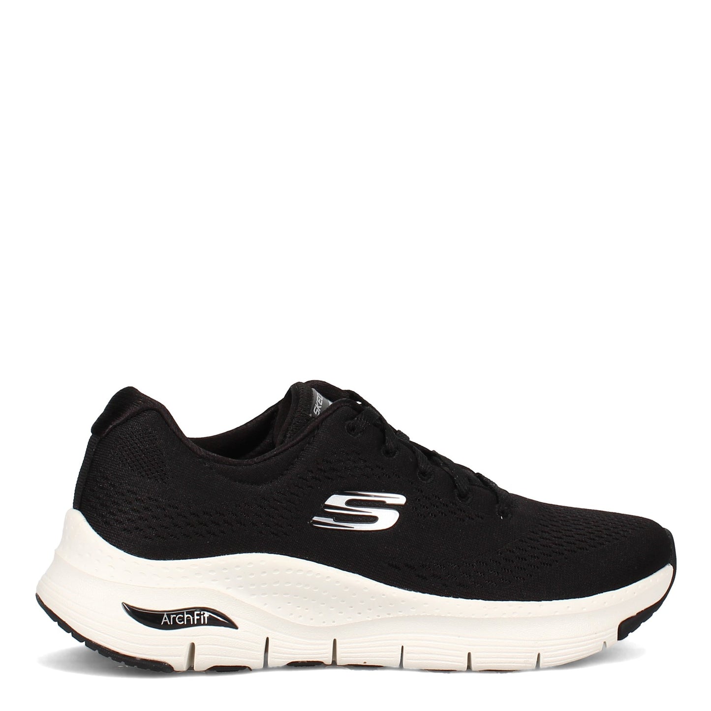 Peltz Shoes Women's Skechers Arch Fit - Big Appeal Sneaker BLACK / WHITE 149057-BKW