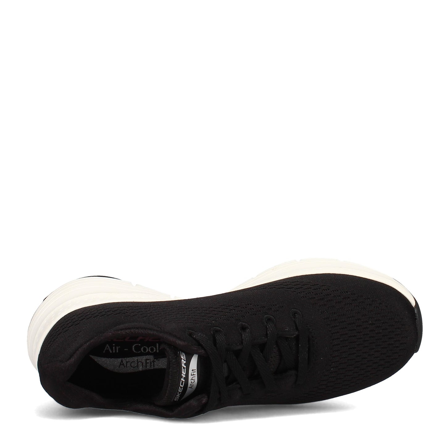 Peltz Shoes Women's Skechers Arch Fit - Big Appeal Sneaker BLACK / WHITE 149057-BKW
