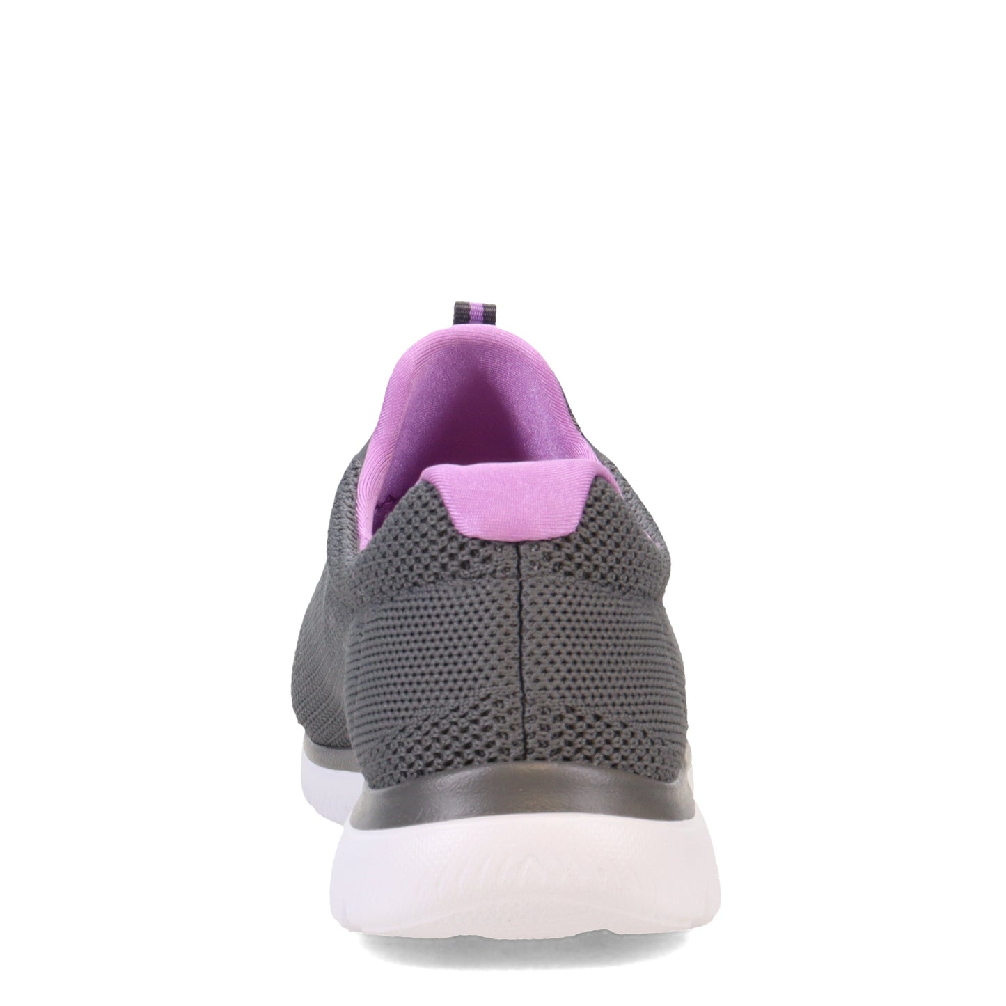 Peltz Shoes Women's Skechers Summits - Cool Classic Sneaker - Wide Width Charcoal/Lavender 149206W-CCLV