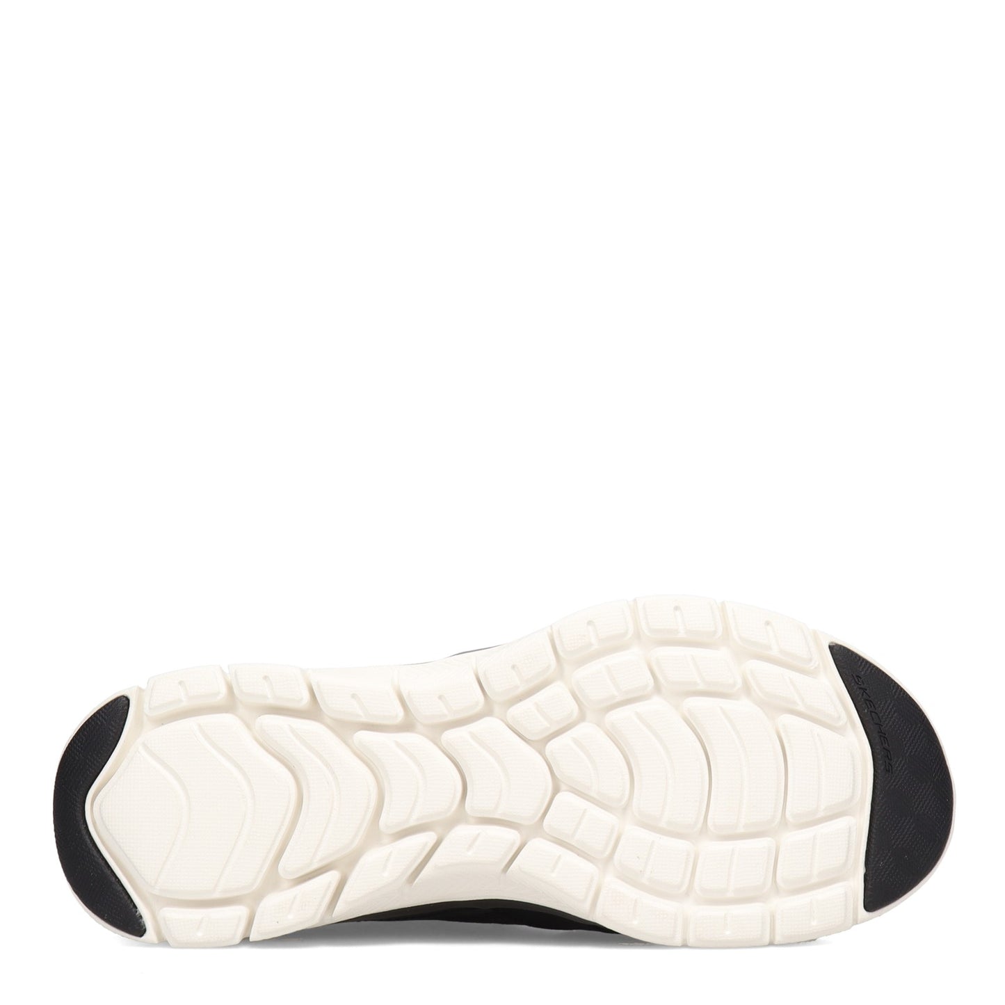 Peltz Shoes Women's Skechers Flex Appeal 4.0 Sneaker BLACK / WHITE 149305-BKW