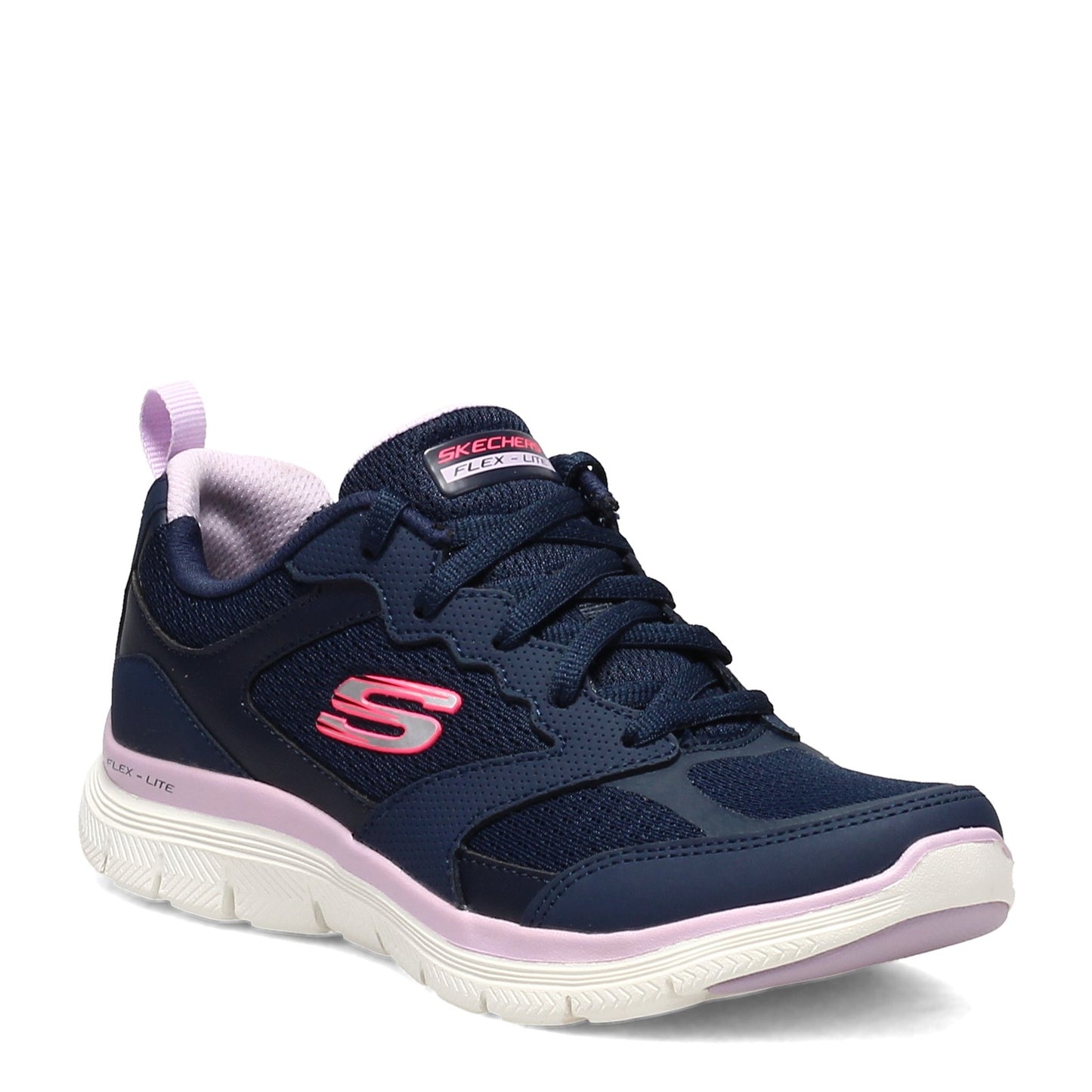Peltz Shoes Women's Skechers Flex Appeal 4.0 Sneaker NAVY 149305-NVY