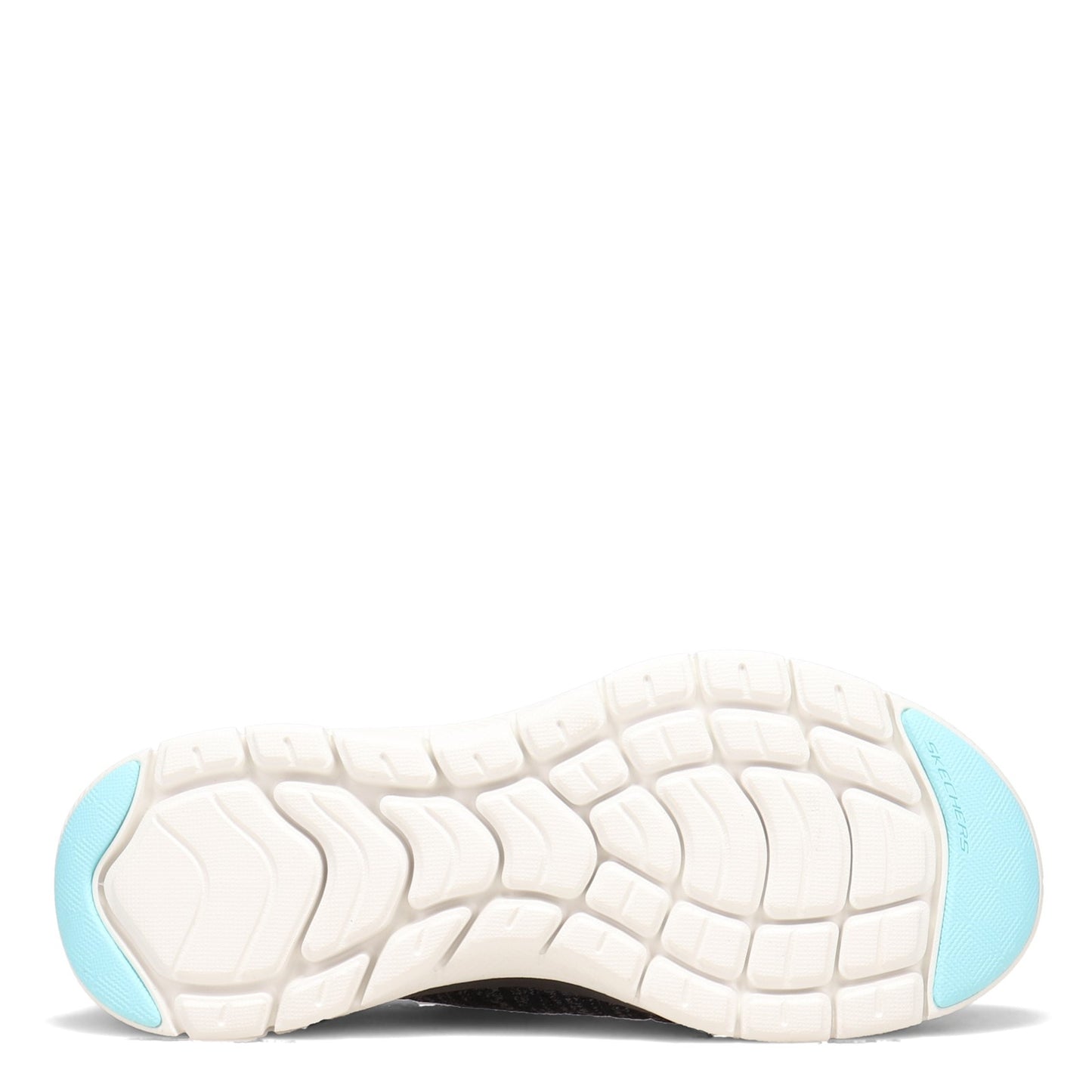 Peltz Shoes Women's Skechers Flex Appeal 4.0 - Simple Joy Sneaker BLACK / BLUE 149306-BKLB