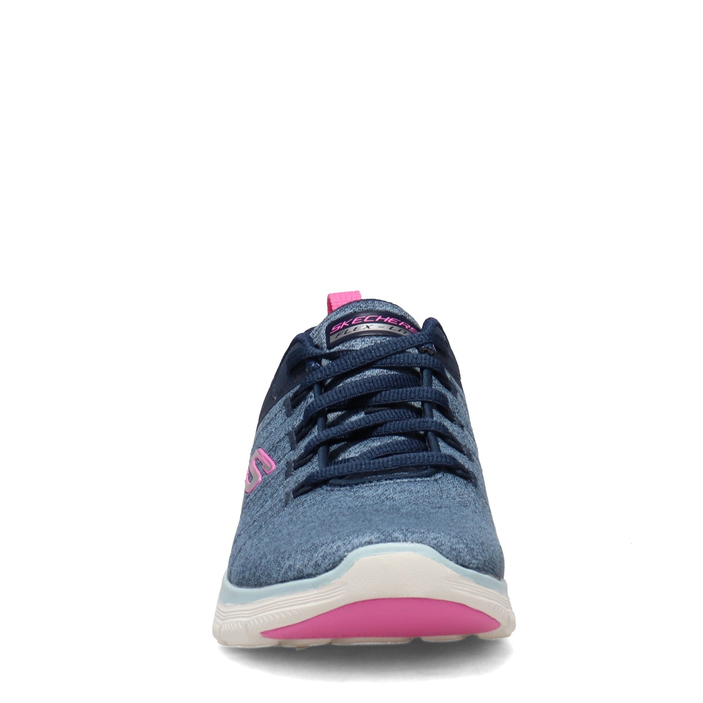 Peltz Shoes Women's Skechers Flex Appeal 4.0 Sneaker NAVY 149307-NVBL