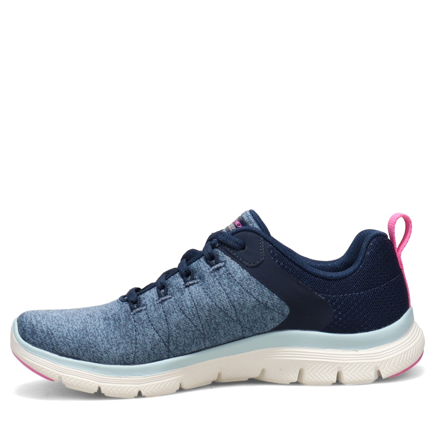 Peltz Shoes Women's Skechers Flex Appeal 4.0 Sneaker NAVY 149307-NVBL