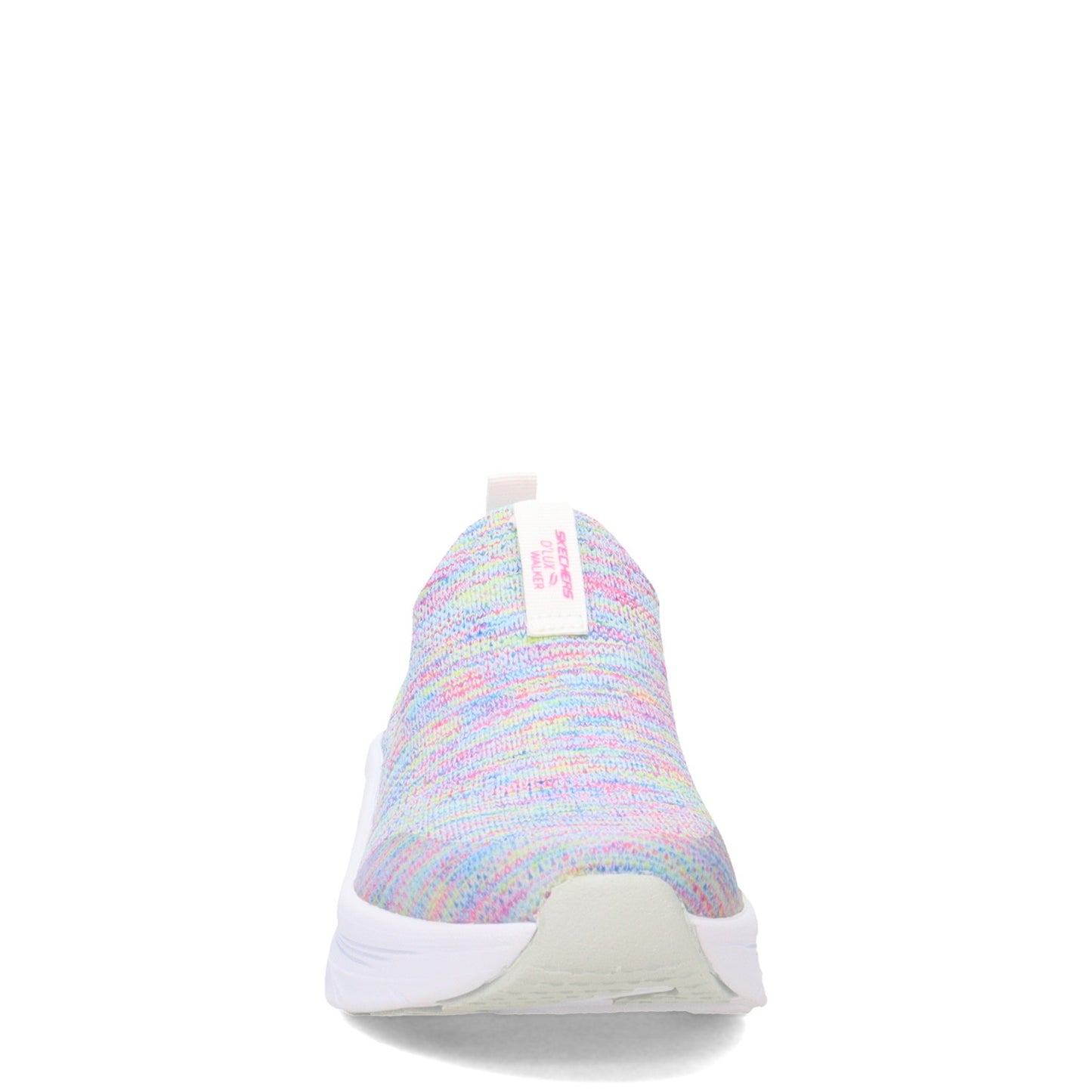 Peltz Shoes Women's Skechers Relaxed Fit: D'Lux Walker - Rainbow Sky Walking Shoe WHITE MULTI 149367-WMLT