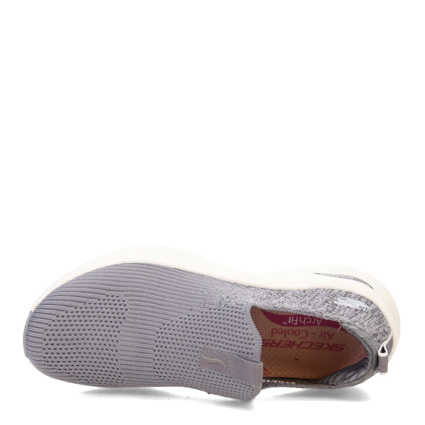 Peltz Shoes Women's Skechers Relaxed Fit: Arch Fit D'Lux - Key Journey Sneaker GREY 149684-GRY