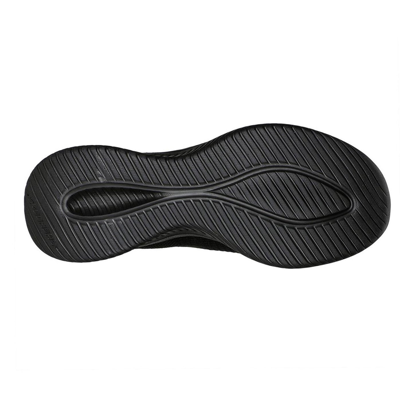 Peltz Shoes Women's Skechers Slip-ins: Ultra Flex 3.0 - Cozy Streak Sneaker - Wide Width BLACK 149708W-BBK
