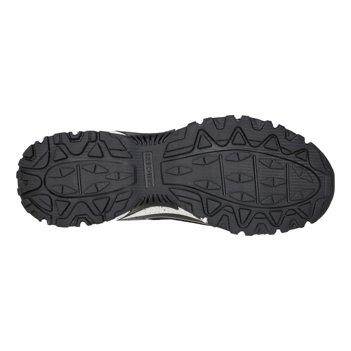 Peltz Shoes Women's Skechers Hillcrest - Vast Adventure Trail Running Shoe - Wide Width Black/White 149820W-BKW