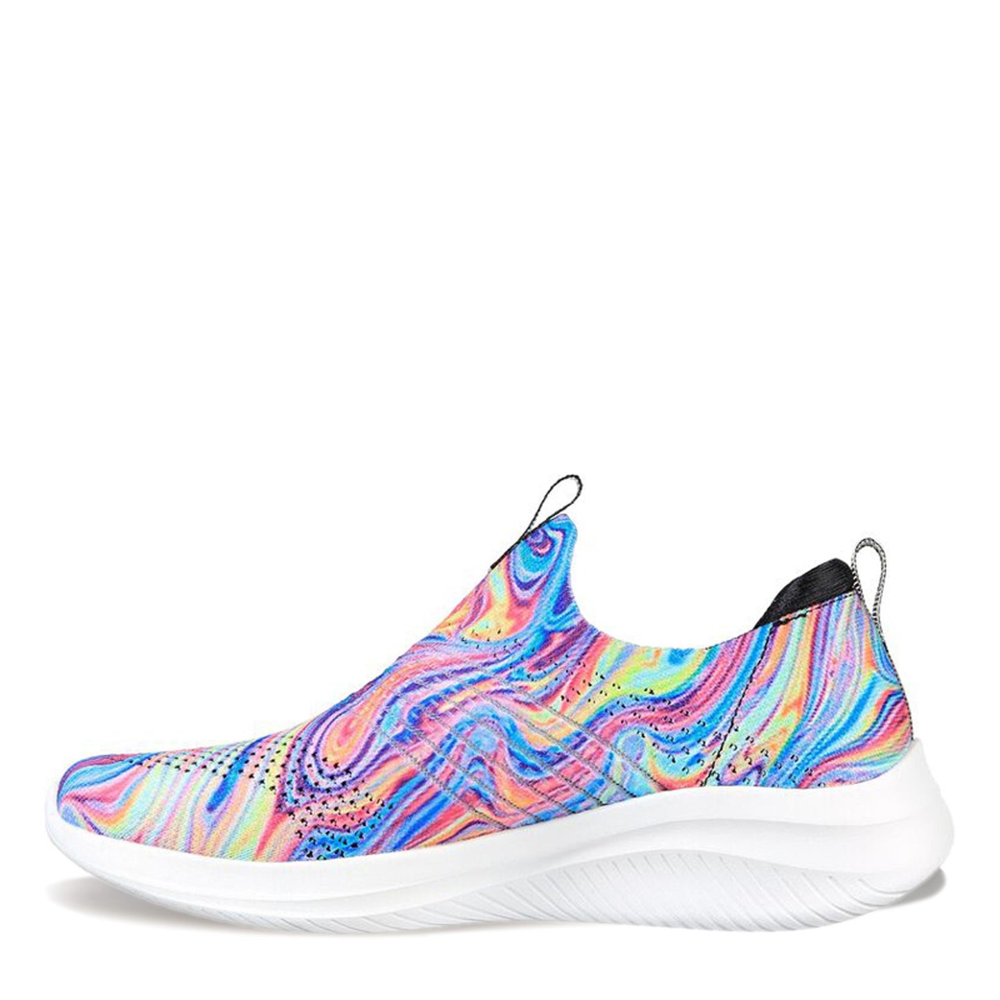 Peltz Shoes Women's Skechers Ultra Flex 3.0 - Groovy Orbit Slip-On MULTI FABRIC 149862-MULT