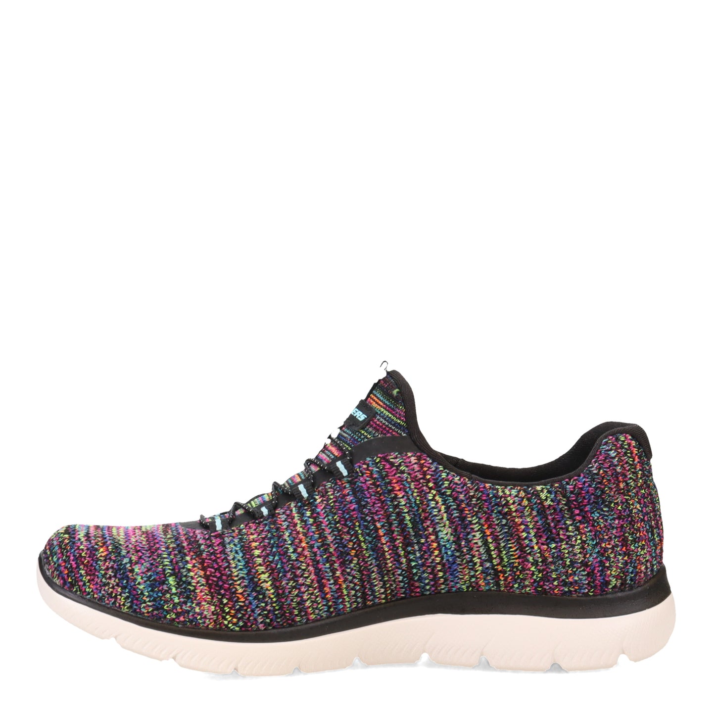Peltz Shoes Women's Skechers Summits - Forever Glowing Sneaker BLACK 149939-BKMT
