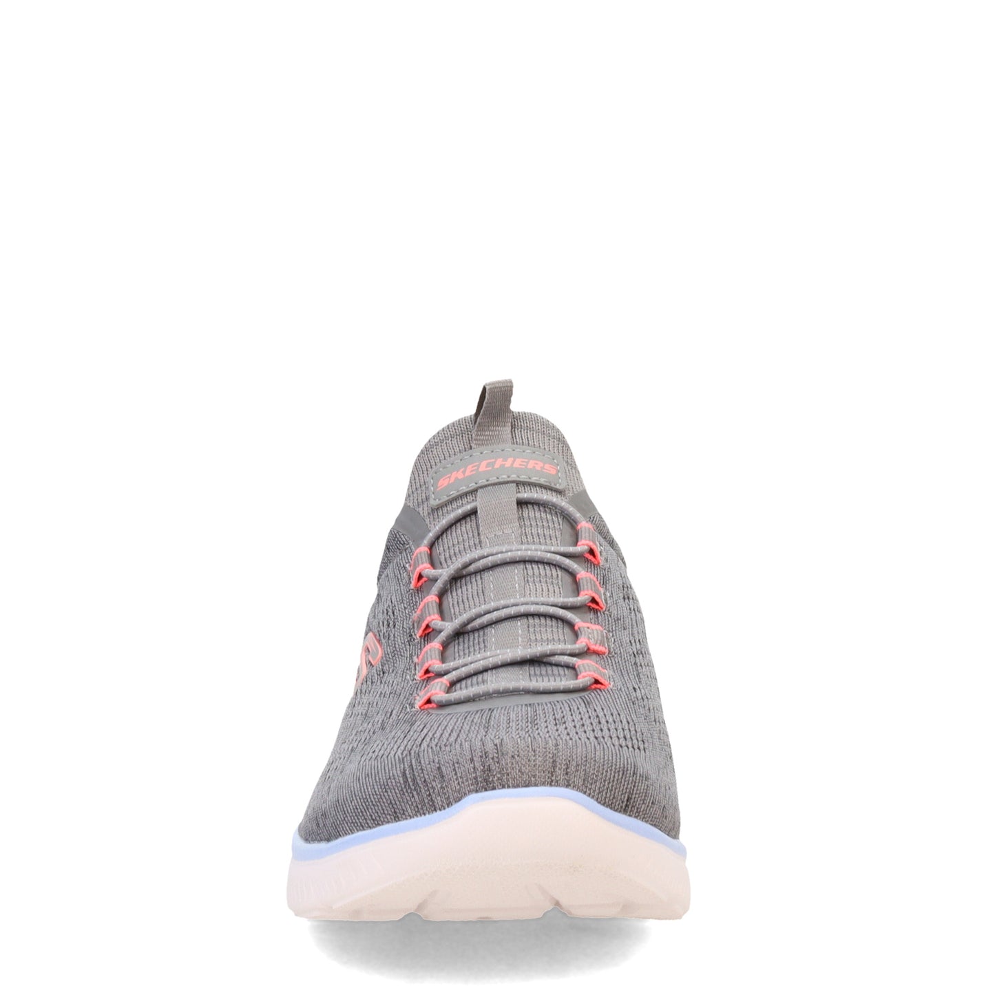 Peltz Shoes Women's Skechers Summits - Fun Flair Sneaker GREY 150113-GYMT
