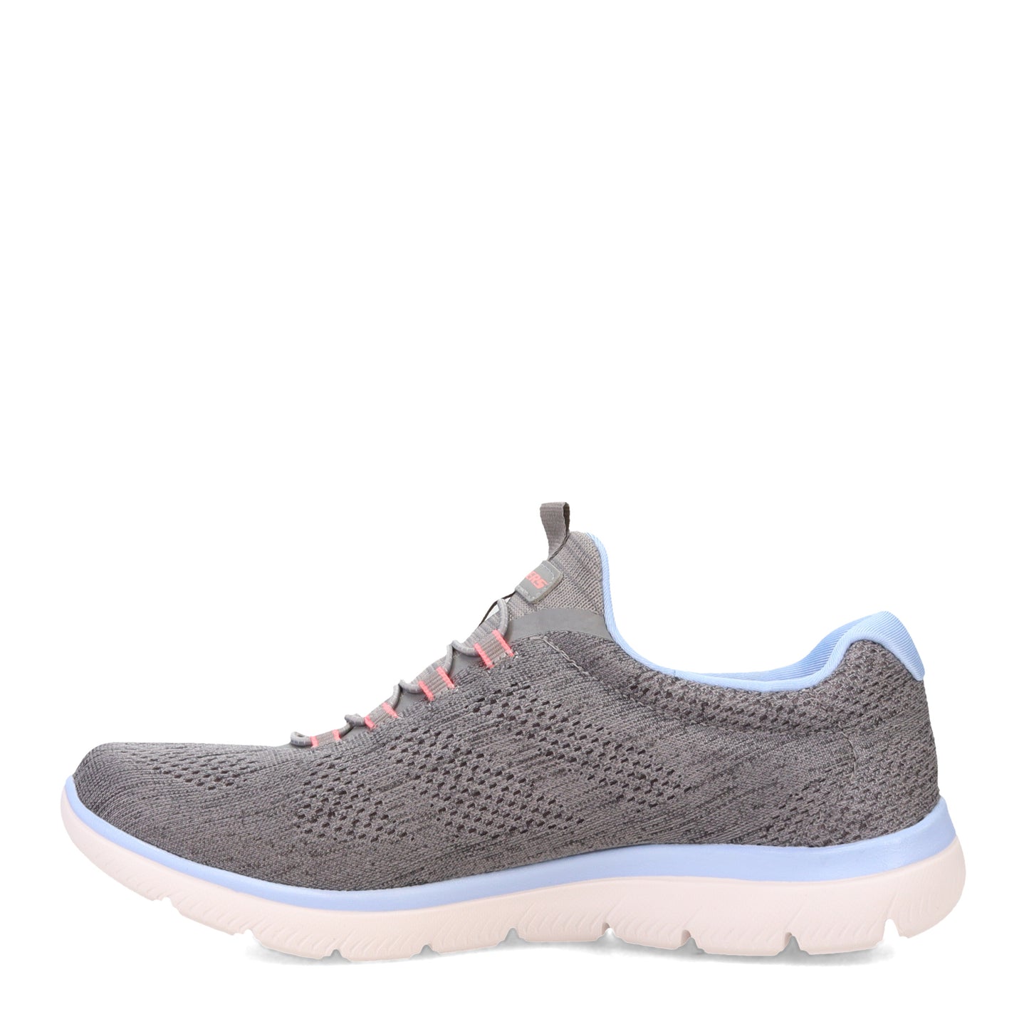 Peltz Shoes Women's Skechers Summits - Fun Flair Sneaker GREY 150113-GYMT