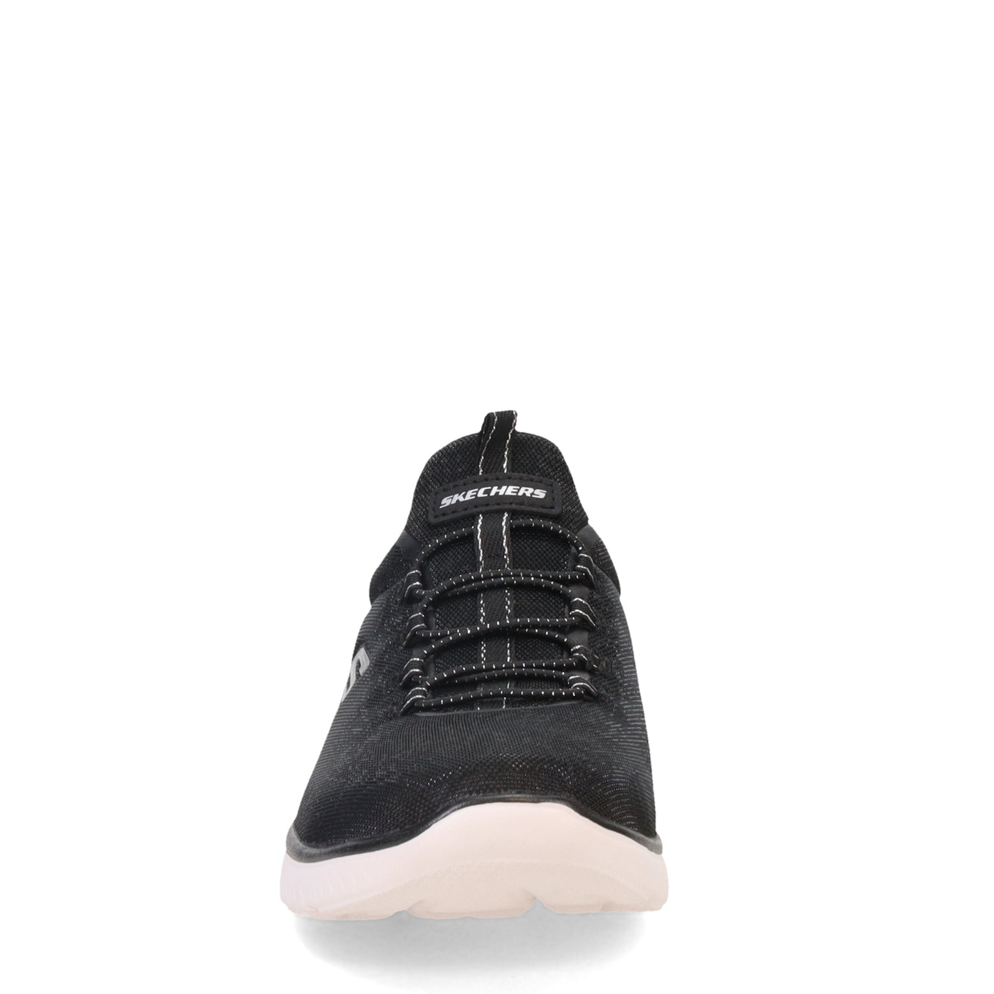 Peltz Shoes Women's Skechers Summits – Gleaming Dream Sneaker BLACK 150117-BLK
