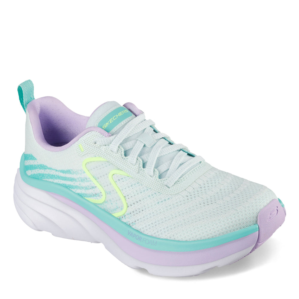 ミント Women's Skechers, Relaxed Fit: D'Lux Vapor - Cool Breeze Sneaker
