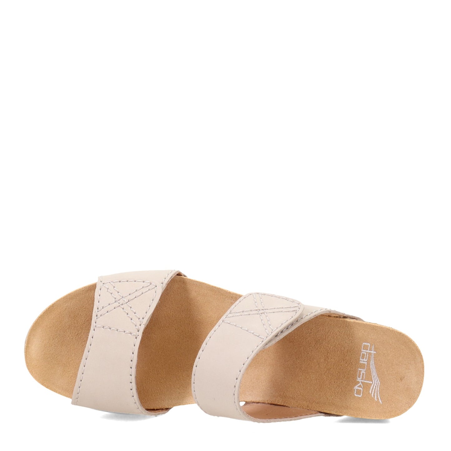 Peltz Shoes Women's Dansko Maddy Sandal Ivory 1510-616100