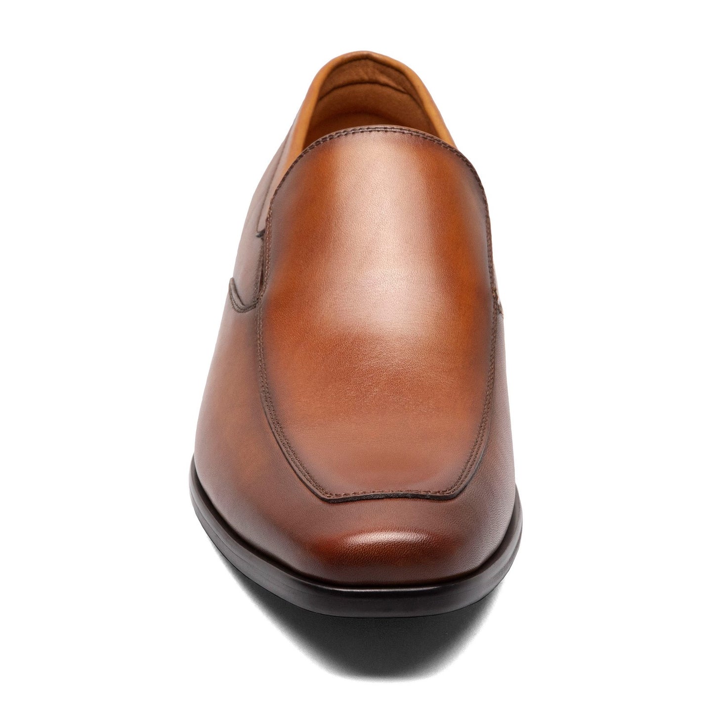 Peltz Shoes Men's Florsheim Postino Moc Toe Venetian Slip-On COGNAC SMOOTH 15176-225