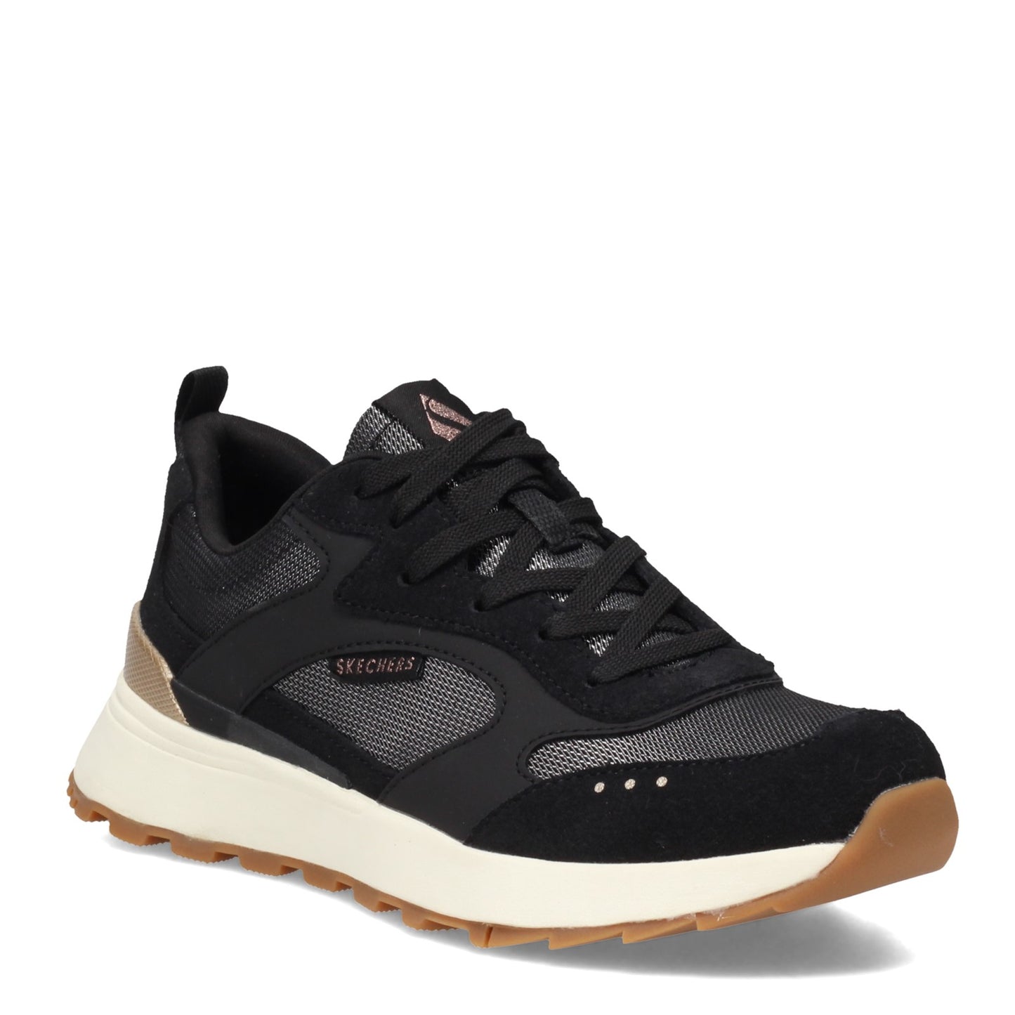 Peltz Shoes Women's Skechers Street Sunny Street - Sunshine Steps Sneaker BLACK 155423-BLK