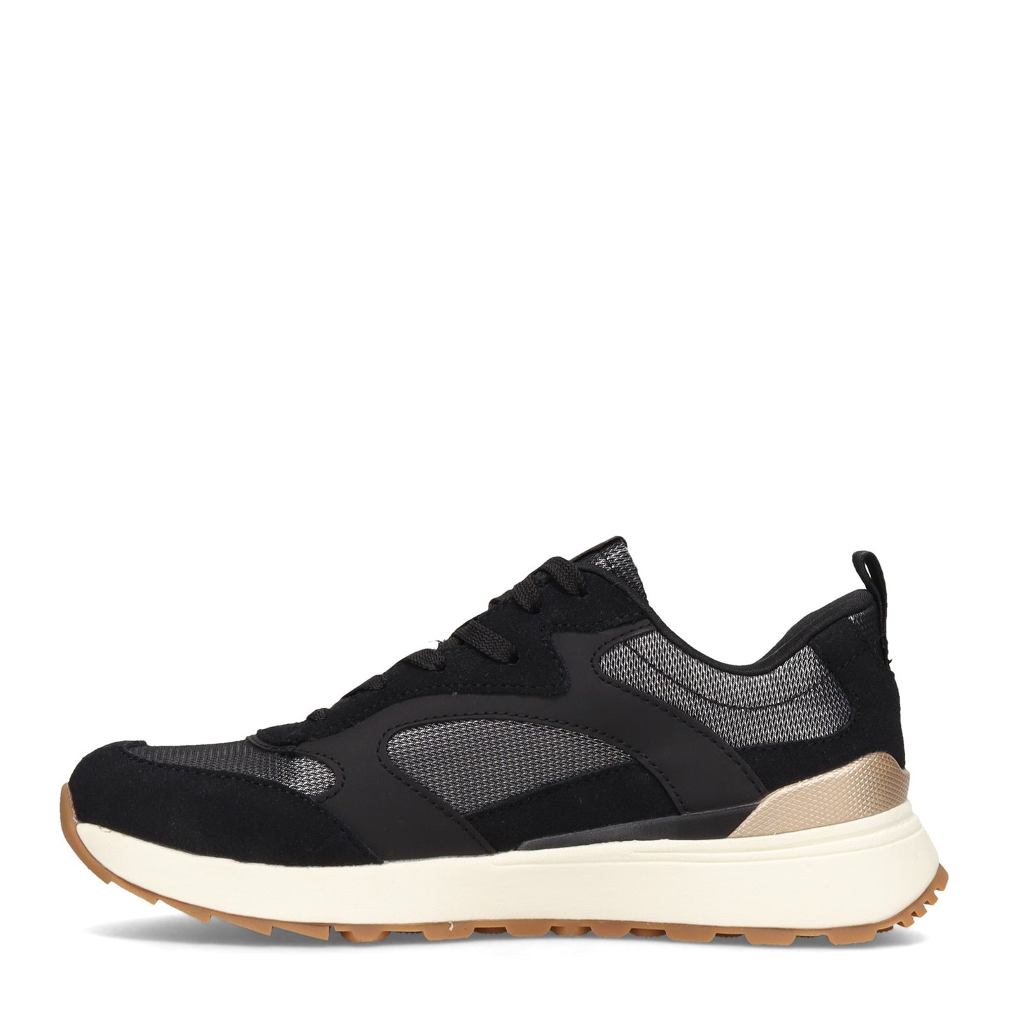 Peltz Shoes Women's Skechers Street Sunny Street - Sunshine Steps Sneaker BLACK 155423-BLK