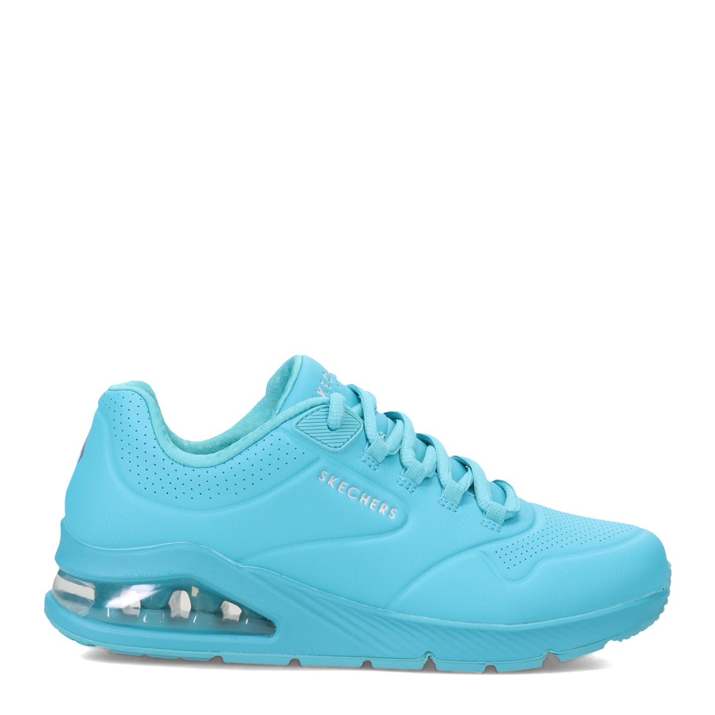 Peltz Shoes Women's Skechers Street Uno 2 - Air Around You Sneaker Aqua 155543-AQUA
