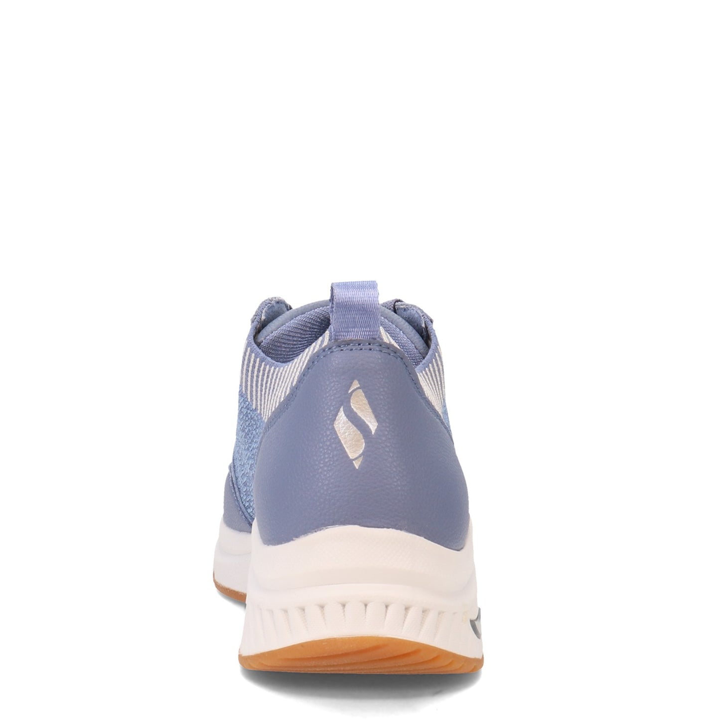 Peltz Shoes Women's Skechers Street Arch Fit: S-Miles - Walk On Sneaker Blue 155565-BLU