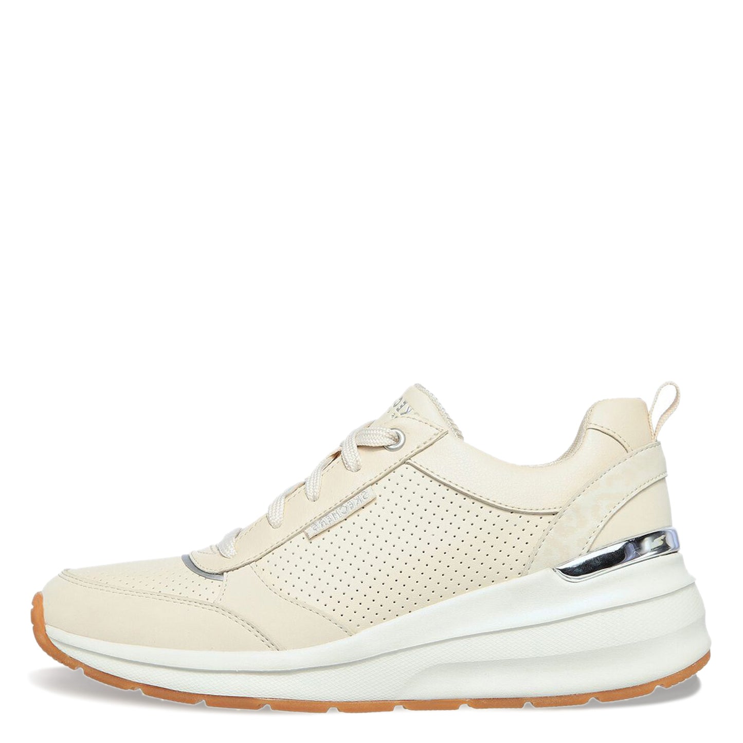 Peltz Shoes Women's Skechers Street Billion - Subtle Spots Sneaker Off White Multi 155616-OFWT