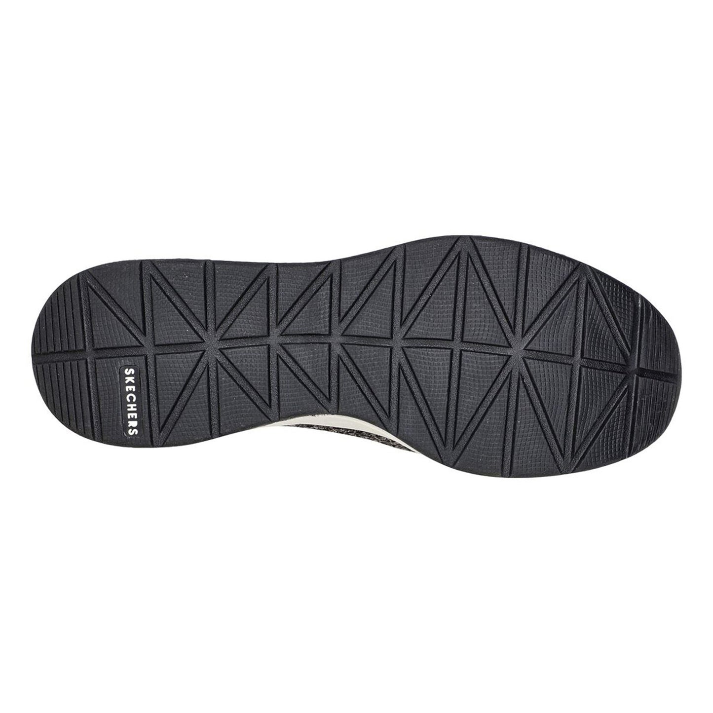 Peltz Shoes Women's Skechers Street Billion - Woven Walks Sneaker Black 155626-BLK
