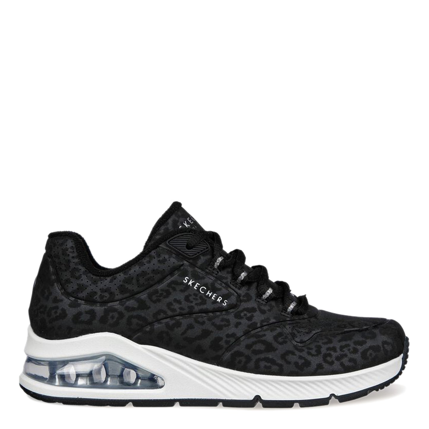 Peltz Shoes Women's Skechers Street Uno 2 - In-Kat-Neato Sneaker BLACK 155642-BLK