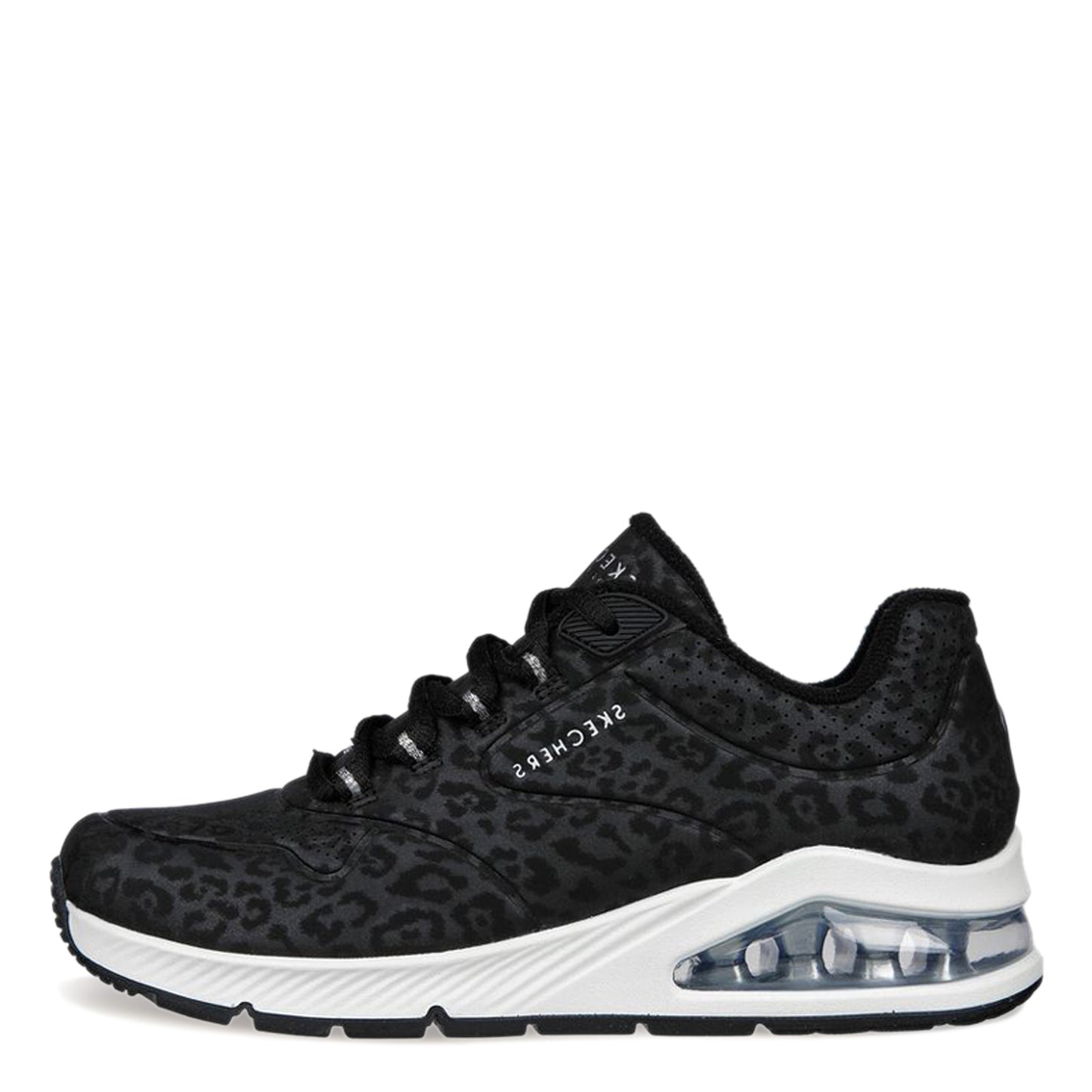 Peltz Shoes Women's Skechers Street Uno 2 - In-Kat-Neato Sneaker BLACK 155642-BLK