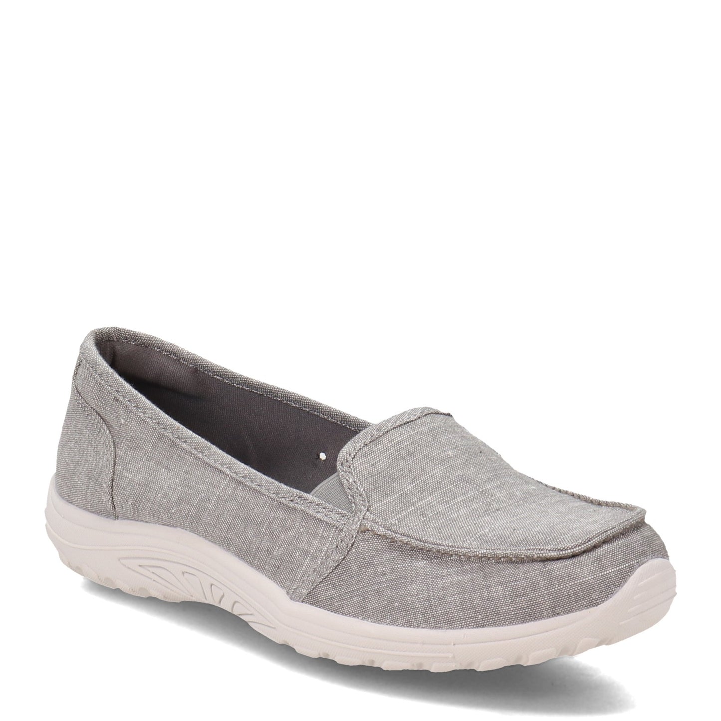 Peltz Shoes Women's Skechers Relaxed Fit: Reggae Fest - Manzanita Slip-On GRAY 158030-GRY
