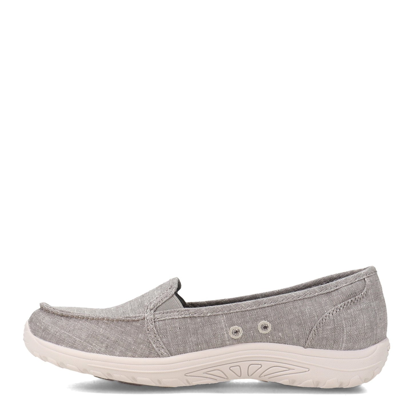Peltz Shoes Women's Skechers Relaxed Fit: Reggae Fest - Manzanita Slip-On GRAY 158030-GRY
