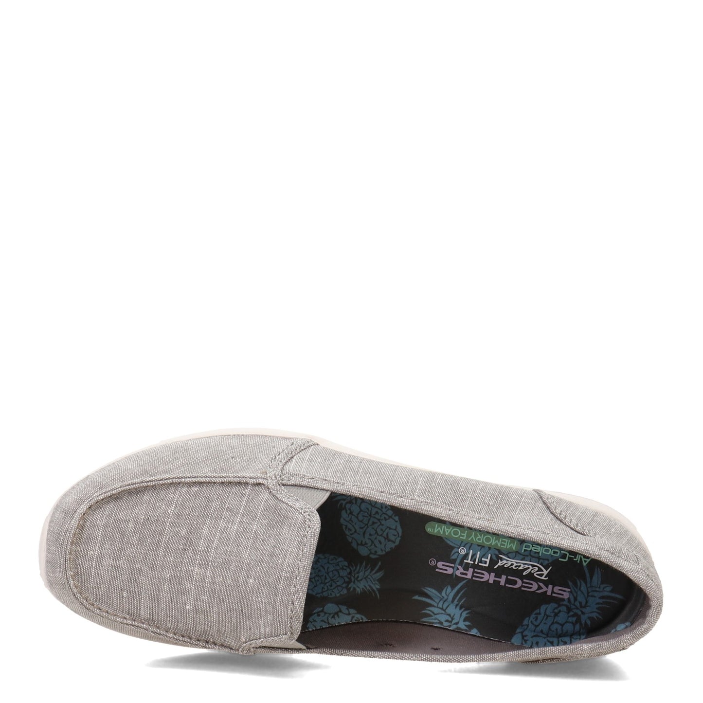 Peltz Shoes Women's Skechers Relaxed Fit: Reggae Fest - Manzanita Slip-On GRAY 158030-GRY