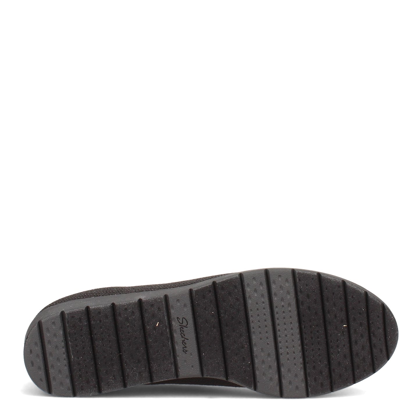 Peltz Shoes Women's Skechers Cleo Flex Wedge - Spellbind Slip-On - Wide Width BLACK 158156W-BBK