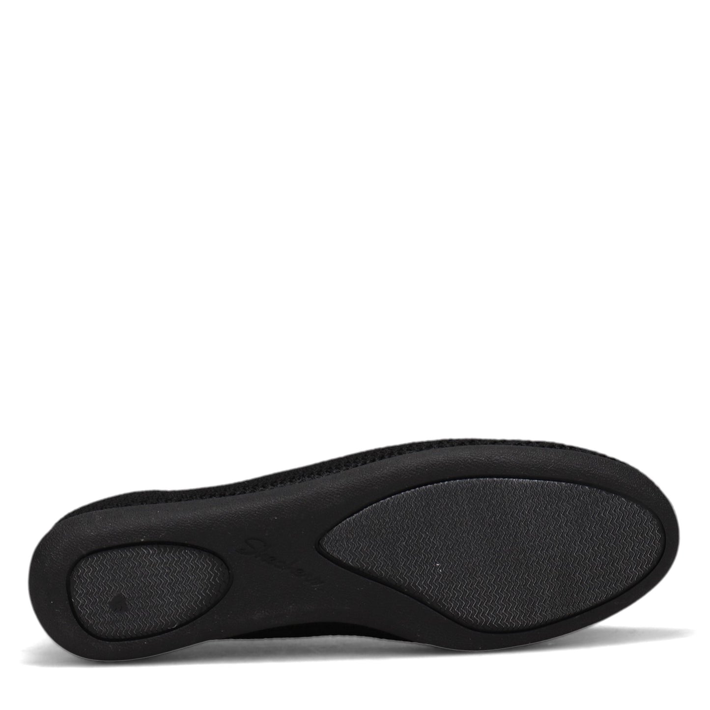 Peltz Shoes Women's Skechers Cleo Sport - What A Move Flat BLACK 158198-BBK