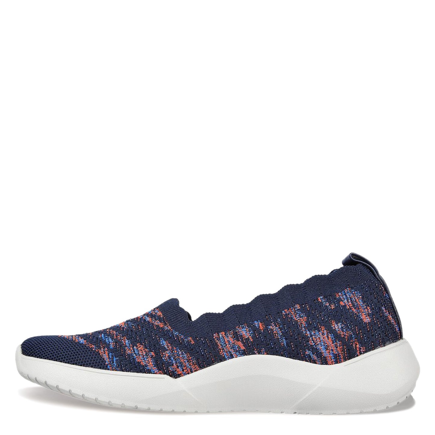 Peltz Shoes Women's Skechers Relaxed Fit: Seager Cup - My Impression Slip-On NAVY MULTI 158472-NVMT