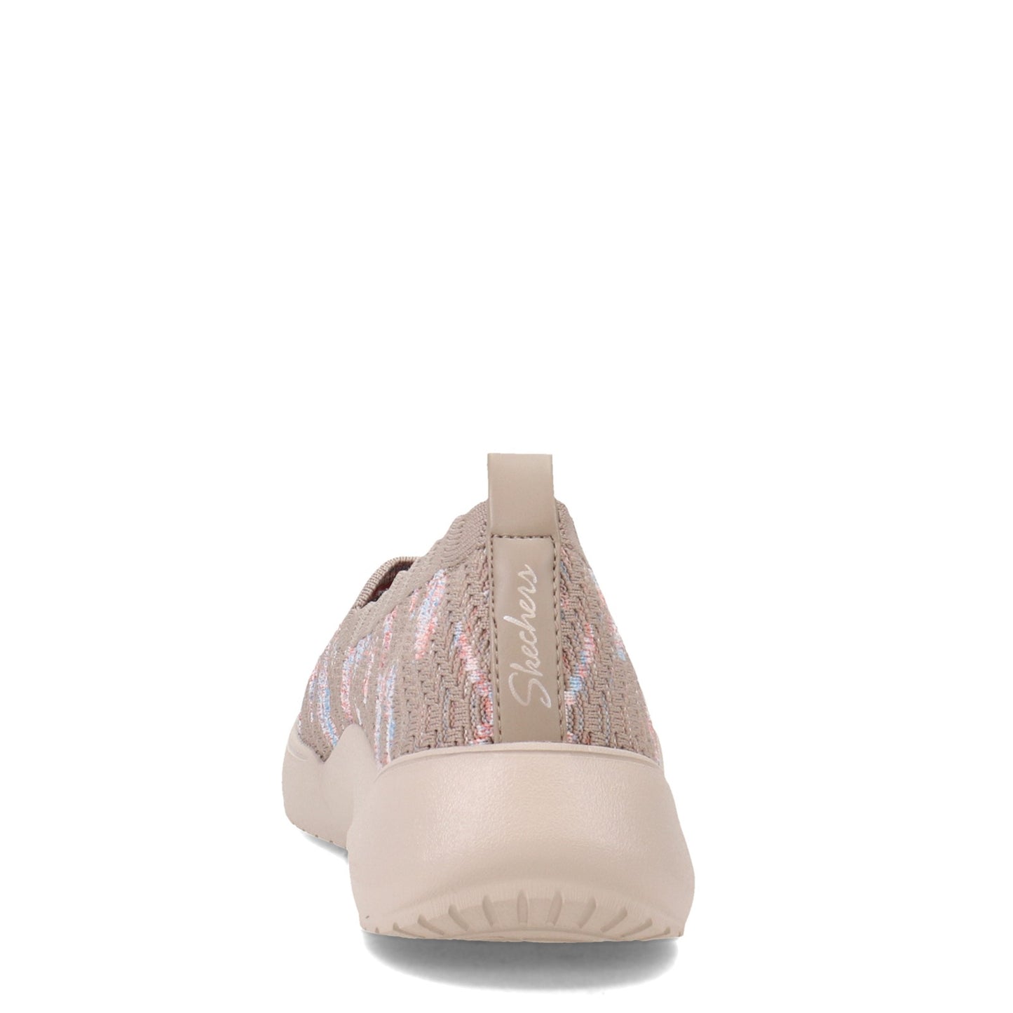 Peltz Shoes Women's Skechers Relaxed Fit: Seager Cup - My Impression Slip-On TAUPE BROWN MULTI 158472-TPMT